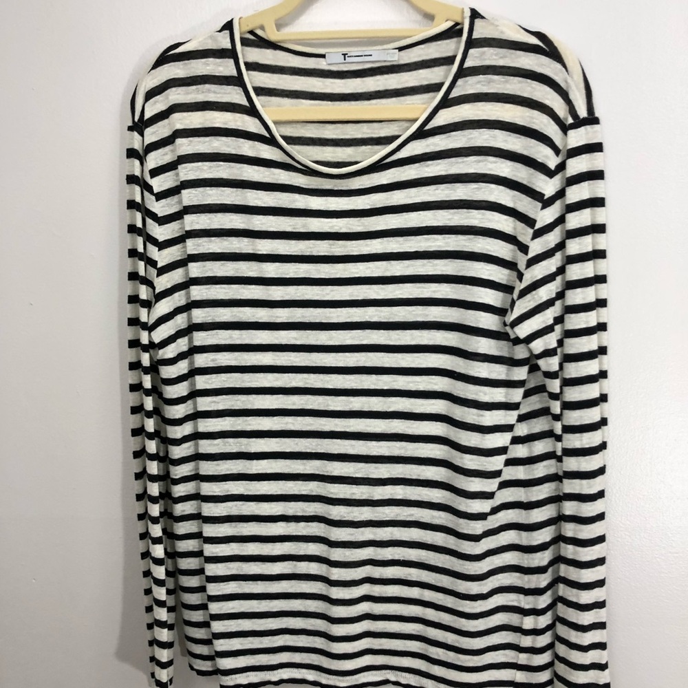 T by Alexander Wang Striped Shirt